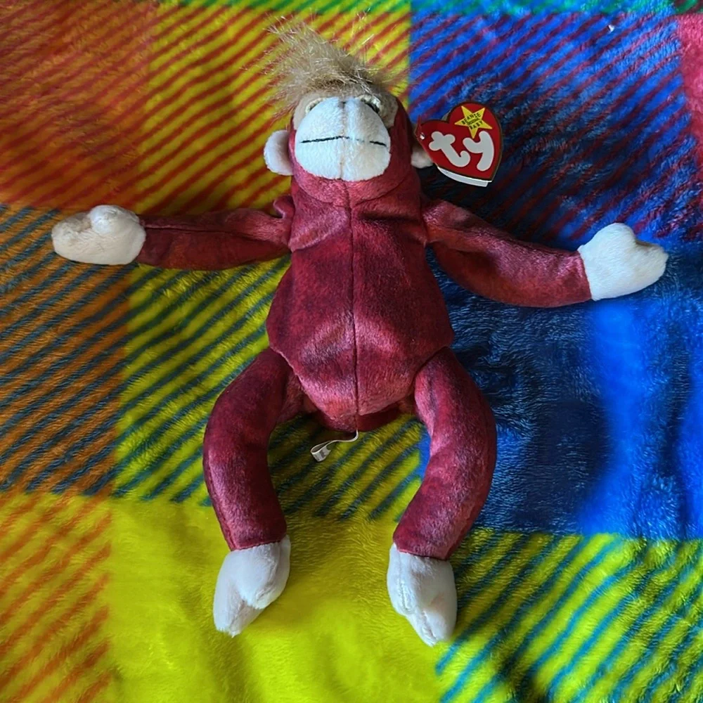 Ty Schweetheart the Monkey Beanie Baby